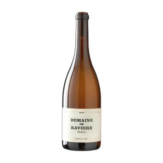 Flasche Domaine de Ravoire von Albert Mathier freigestellt mit weissem Hintergrund.