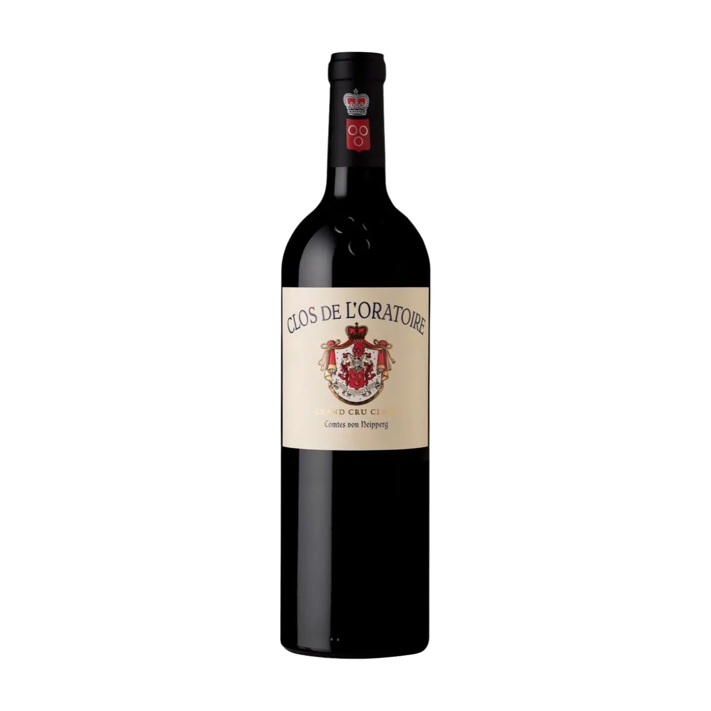 Clos de l'Oratoire freigestellt vor weissem Hintergrund.