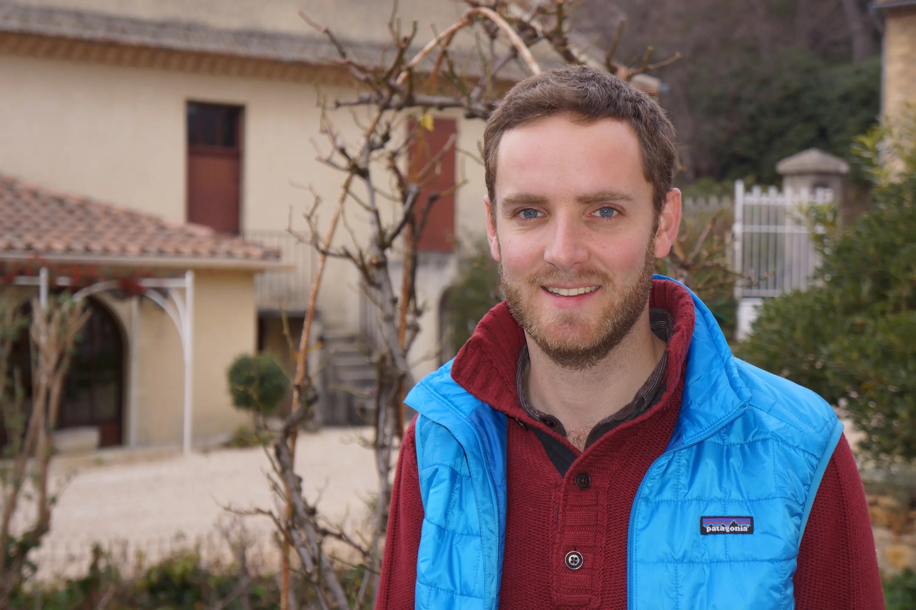 Portrait von Andrew Hall von der Domaine de Bernardins.