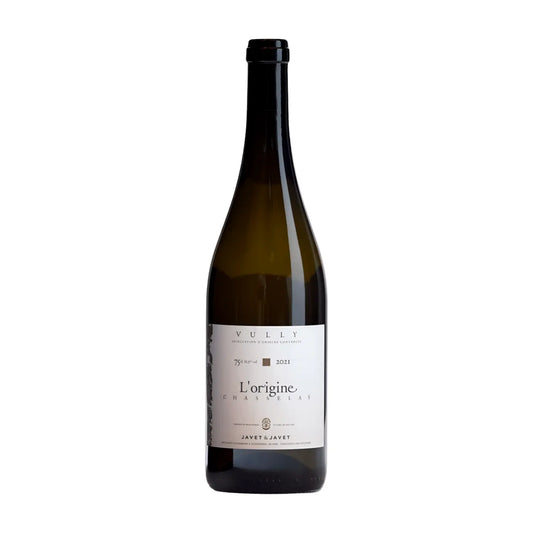 Chasselas l'Origine von Javet & Javet freigestellt mit weissem Hintergrund.