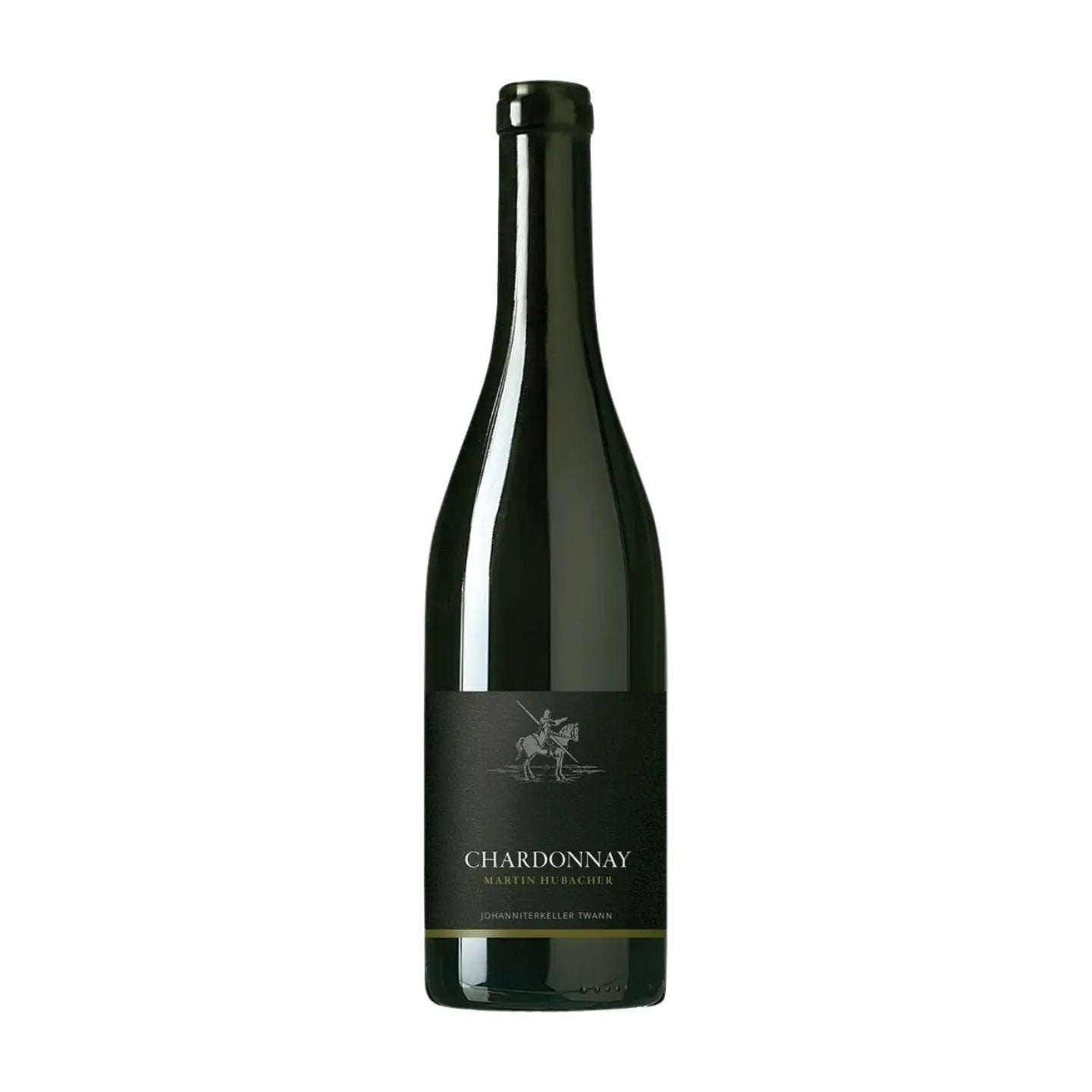 Chardonnay vom Johanniterkeller Martin Hubacher freigestellt mit weissem Hintergrund.