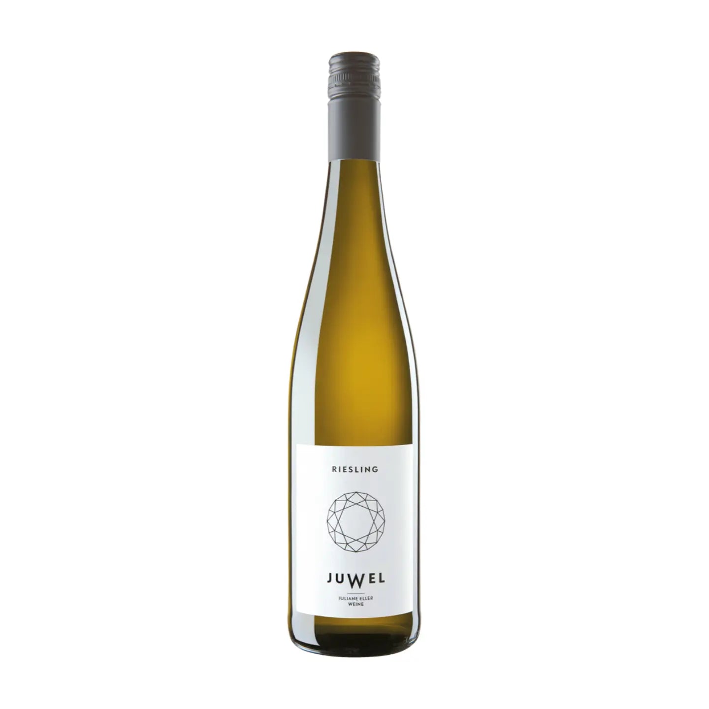 Flaschenbild vom Juwel Riesling vor weissem Hintergrund