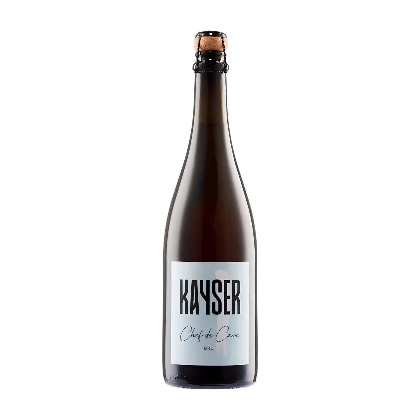 Chef de Cave Brut Pinot Rosé Sekt von Kayser Wein & Sekt freigestellt mit weissem Hintergrund.