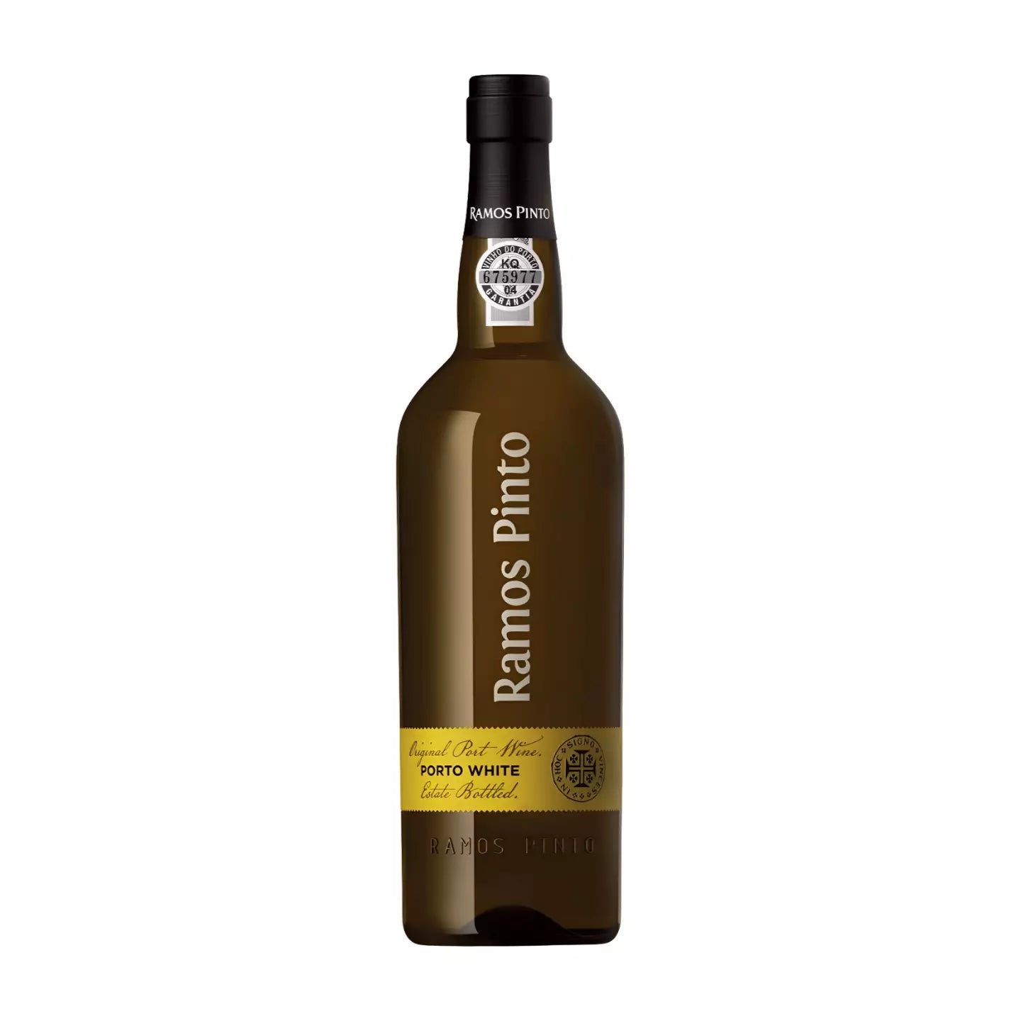 Porto White von Ramos Pinto freigestellt mit weissem Hintergrund.