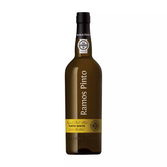 Porto White von Ramos Pinto freigestellt mit weissem Hintergrund.