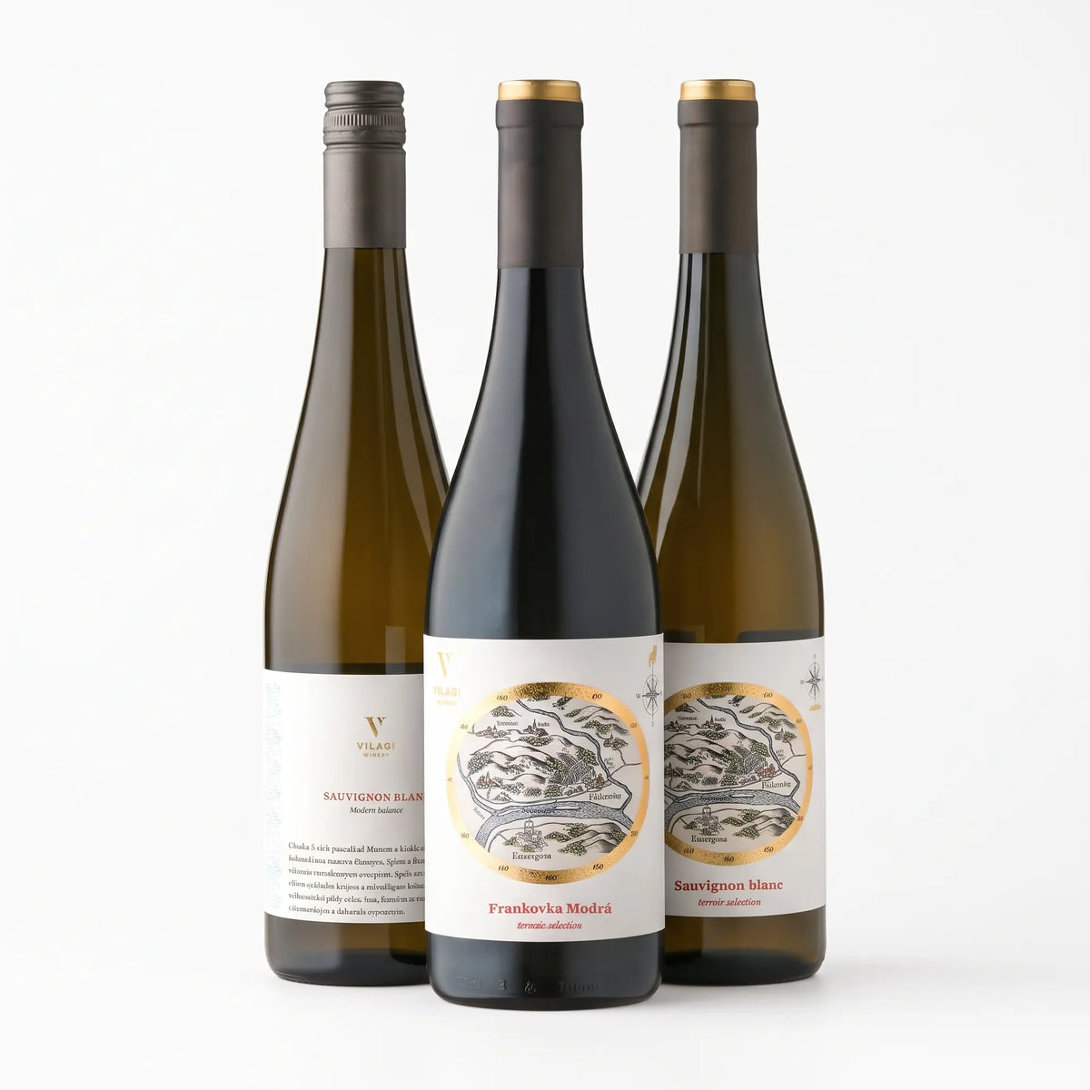 Weinpaket Taste of Slovakia von der Vilagi Winery, erhältlich in der Vinothek Hauser.